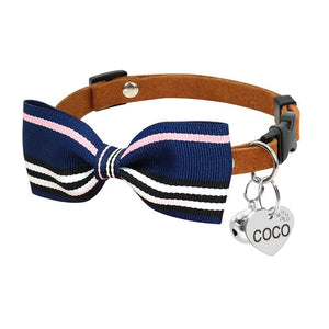 Custom ID Pet Collars (Engraved Tag)