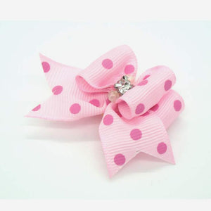 Spots & Dots - Dog Hair Bows (1 Pair)