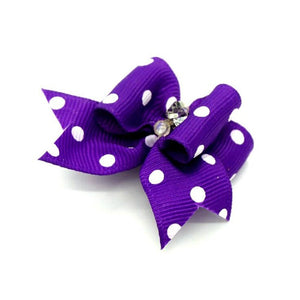 Spots & Dots - Dog Hair Bows (1 Pair)
