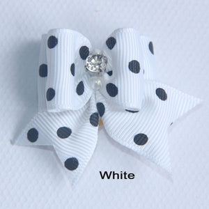 Spots & Dots - Dog Hair Bows (1 Pair)