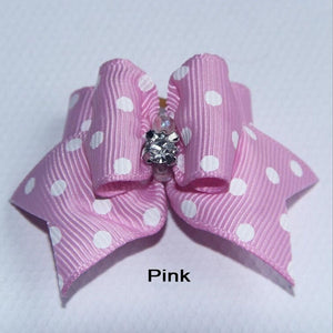 Spots & Dots - Dog Hair Bows (1 Pair)