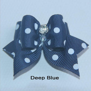 Spots & Dots - Dog Hair Bows (1 Pair)