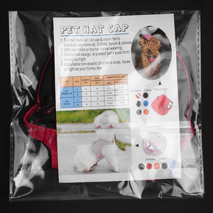 TAILUP Summer Pet Hats (S-XL)