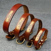 Pet Leather - ID Collar