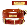 Pet Leather - ID Collar