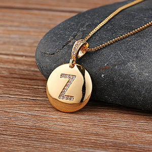 A-Z Personal Charm Necklaces