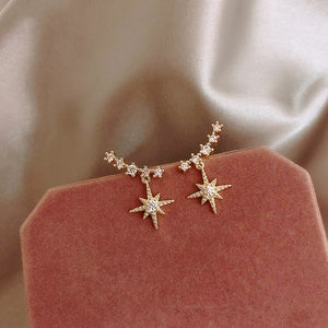 Delicate Star Drop - Earrings