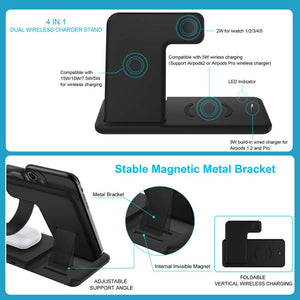 Foldable (4in1) Charging Stand