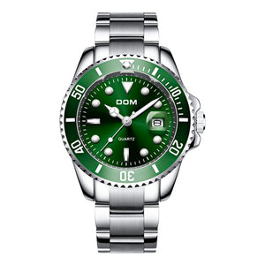 DOM Ghost Series - Watch (Silver/Green)