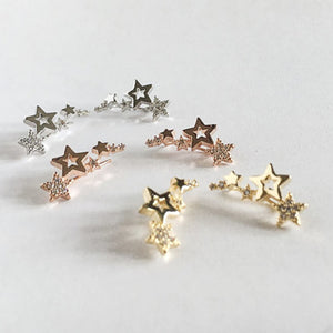 Simple Stylish Star Earrings