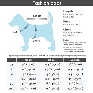 Dazzling Fashion - Pet Coats (S-2XL)