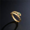 Gold Snake Rings (Adjustable)