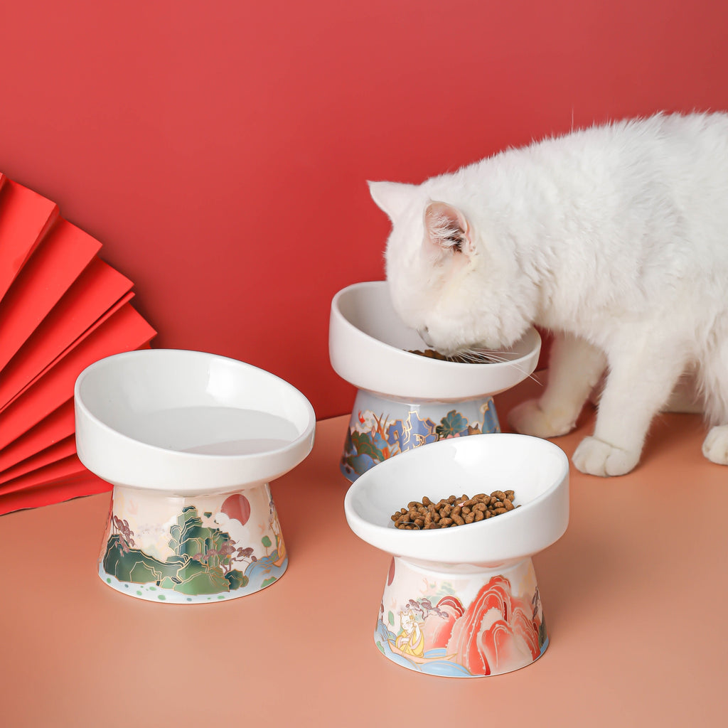 Oriental Cat Bowls
