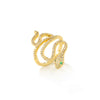 Gold Snake Rings (Adjustable)