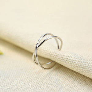Simple Silver Rings