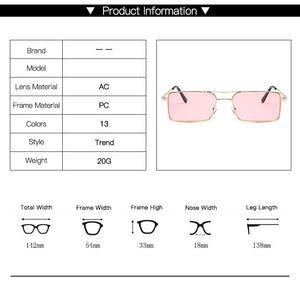Retro Square Sunglasses