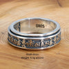Mantra Rings - Sterling 925 Silver (Unisex)