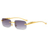 Fashion Leopard Square Sunglasses (Women Men)