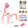 Children LED Projector Art Drawing Table