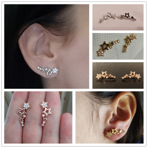 Simple Stylish Star Earrings