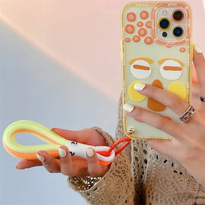 Fluorescent iPhone Cases (with strap)