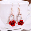 Pearl Flower Earrings