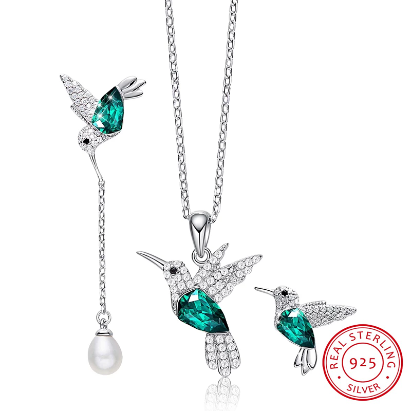 Hummingbird Sterling Set (S925 Silver)