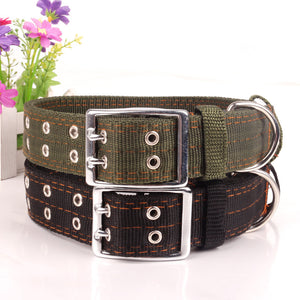  Army Strong - Pet Canvas Collars (XXXL-4XL), Collar, Petdogs Store, Miss Molly & Co. - Miss Molly & Co.