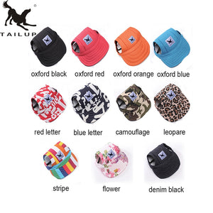 TAILUP Summer Pet Hats (S-XL)