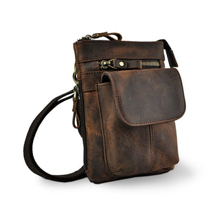  Cool Cow - Men's Waist Belt Shoulder Bag, Handbag, GuangZhou Cool Cow Leather Industry Co. Ltd, Miss Molly & Co. - Miss Molly & Co.