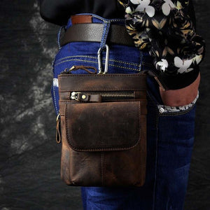  Cool Cow - Men's Waist Belt Shoulder Bag, Handbag, GuangZhou Cool Cow Leather Industry Co. Ltd, Miss Molly & Co. - Miss Molly & Co.