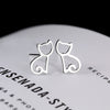 Love Cats - Earrings (925 Sterling Silver)