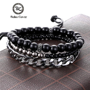 Chain Layer Bracelet - (3Pcs)