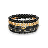 Chain Layer Bracelet - (3Pcs)