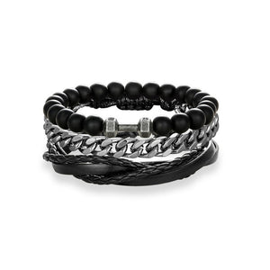 Chain Layer Bracelet - (3Pcs)