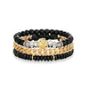 Chain Layer Bracelet - (3Pcs)